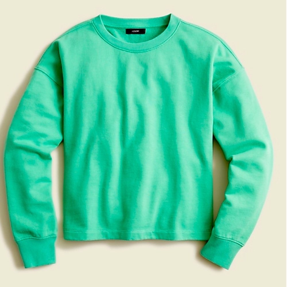 New Jcrew sweatshirt mint green !